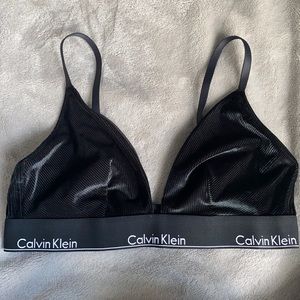 Calvin Klein Velvet Bralette